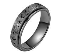 Spinner Ring, Antistress Jewellery for Fingers | Anti-Anxiety Ring for Adults Students - Travel, Adults, Students, Women, Meditation, Moving, Public Speaking