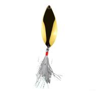 Spinner Spoon Bait Designed for Use Depths and Currents with Naturalistic Swimming Trajectory and Flash Pattern (B)