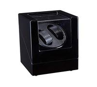 Spinner winding box Watch Winders - 2-digit Ebony Pattern Paint Mechanical Watch Automatic Winding Device Men and Women Watch Storage Box Household Mute Anti-magnetic Watch Shaker Quiet and well opera