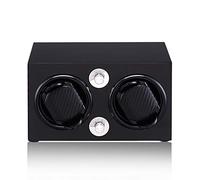 Spinner winding box Watch Winders - 2-position Watch Winder 5-gears Silent Watch Winding Box Automatic Watch Shaker Mechanical Watch Rotating Device Storage Case Dual Power Quiet and well operated (Bl