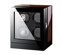 Spinner winding box Watch Winders - 4-slot Smart Winder Mechanical Watch Automatic Winding Box LED Light Touch Screen Luxury Watch Shaker Quiet Motor Storage Display Case Quiet and well operated