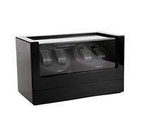 Spinner winding box Watch Winders - High End Wooden Automatic Rotating Watch Winder Double-head Four Epitope Watches Storage Box Display Holder Ultra Quiet Mechanical Watches Shaker Case Quiet and wel