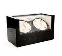 Spinner winding box Watch Winders - High End Wooden Automatic Rotating Watch Winder Double-head Four Epitope Watches Storage Box Display Holder Ultra Quiet Mechanical Watches Shaker Case Quiet and wel