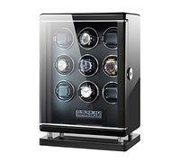 Spinner winding box Watch Winders - Luxury Smart Watch Winder Automatic Mechanical Watch Motor Shaker Storage Box with Fingerprint Unlock Watches Rotation Display Holder Organizer Quiet and well opera
