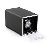 Spinner winding box Watch Winders - Mini 1+0 Automatic Watch Winder Box Mechanical Watch Shaker Motor Mover Rotator Turntable Winding Case Watch Storage Display Storage Box Quiet and well operated (Ma