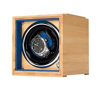 Spinner winding box Watch Winders - Single Watch Winding Box Automatic Watch Shaker Mechanical Watch Turntable Wooden Wobble Watch Device Storage Case Organizer 4-gears Adjustable Quiet and well opera
