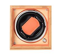 Spinner winding box Watch Winders - Single Watch Winding Box Automatic Watch Shaker Mechanical Watch Turntable Wooden Wobble Watch Device Storage Case Organizer 4-gears Adjustable Quiet and well opera
