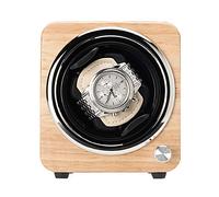 Spinner winding box Watch Winders - Wooden Single Watch Winding Box Automatic Mechanical Watch Shaker Dual-power Rotating Watch Device Storage Case with Quiet Brushless Motor Home Quiet and well opera
