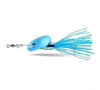 Spinnerbait Lure with 11cm Overall Length and 12g Mass for Balanced Casting Performance and Targeted Fish Attraction (Blue)