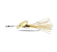 Spinnerbait Lure with 11cm Overall Length and 12g Mass for Balanced Casting Performance and Targeted Fish Attraction (Gold)