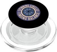 Spinning Circles Finding Balance - Road Biking PopSockets PopGrip for MagSafe