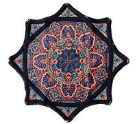 Spinning Cloth Toy, 24 in Flow Star Vibrant Patterns Fingertip Rotating Juggling Toy for Parties and Events