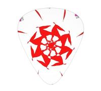 Spinning flowers Wear-resistant guitar picks, thin, medium, heavy, 12 pieces of guitar picks, suitable for guitar, bass, electric guitar, ukulele,