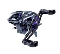 Spinning Reel 135g Ultra Light Spool Bait 7.1:1 8. 4kg Micro Monster Shallow Game Coil Spinning Reel Handle(Purple,Left hand)