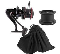 Spinning Reel 13BB+1RB, High Speed Fishing Reel with 4.1:1 Gear Ratio, Full Metal Wire Cup for Smooth Casting, Heavy - Duty Aluminum Alloy Body with 12KG Drag for Saltwater Freshwa (TP9000)
