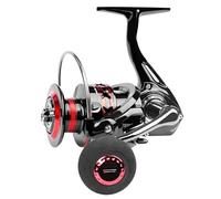 Spinning Reel 15Kg Max Drag Power Wheel Fishing Coil Shallow Spool Suitable For All Waters Metal 2000-5000Fishing Reel Spinning Reel Handle(6000)