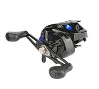 Spinning Reel Handle Metal Fishing Wheel Baitcasting Reel 8kg Max Drag Saltwater High Speed Lightweight Spool 6.3:1 Gear Ratio Fishing Stuff(Blue,Left Hand)