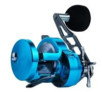 Spinning Reel Jigging Wheel Max Drag 16KG 8+1BB Metal Boat Saltwater Round Baitcasting Fishing Reel Spinning Reel Handle(Left Hand)