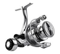 Spinning Reel, Lightweight Sturdy Sliding - Baitcasting Reel for Water, for Beginners Men Outdoor Bulls Deep Sea Lake River Shore Boat