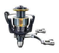 Spinning Reel, Smooth Fishing Reels with Double Rocker Arm, 5.2:1 RPM Ratio Fish Handle for Left and Right Hand