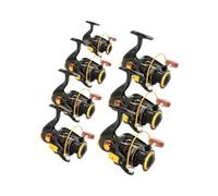 Spinning Reel with DC System, 5.2:1 Ratio, 13 Bearings, Aluminum Spool, Foldable Crank Arm for Saltwater Fishing