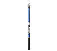 Spinning Rod 1.5meter .8meter Carbon Material Retractable Telescopic Fishing Rod Hard Tail soft Pen Pole(Blue,1.8Meter)