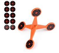 Spinning Shooting Target Thickened Flip Roller, Spinning Shooting Target Walking Flipping, Flip Targets for Shootin-g, Automatically Flips and Resets, High Caliber for Outdoor Backyard (4mm)
