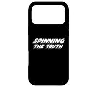 Spinning the Truth | Manipulated facts Case for iPhone 17 Pro Max