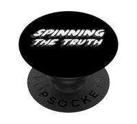 Spinning the Truth | Manipulated facts PopSockets Adhesive PopGrip