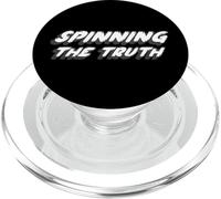 Spinning the Truth | Manipulated facts PopSockets PopGrip for MagSafe