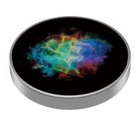 Spinning Top Starry Mini Luminous Stainless Steel Stress Relief Spin Top Polished Portable Spinning Tops for Adults Kids Birthday, Style1 Tops for Adults
