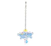 Spínníng Wheel Parrot Toys, Environmental Enrichment Toy, 20x8cm, Interactive Bird Toys, Birds Spínníng Rattle, Claw-Grip Ergonomic Safety, For Macaws Conures Cockatiels Lovebirds