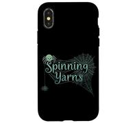 Spinning Yarns Web Spider with Cute Face Case for iPhone X/XS