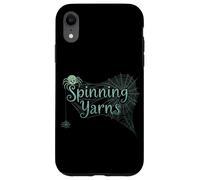 Spinning Yarns Web Spider with Cute Face Case for iPhone XR