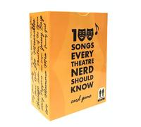 spinningrock 100 Songs Every Theatre Nerd Should Know - Ultimate Musical Theatre Card Game - Classic Deck