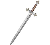 Spinosaurus 27" Knight Sword for Kids,Medieval Sword Long Plastic Warrior Sword for Halloween Costume Sword Prop Fancy Dress Accessories