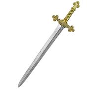 Spinosaurus 27" Knight Sword for Kids,Medieval Sword Long Plastic Warrior Sword for Halloween Costume Sword Prop Fancy Dress Accessories