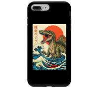 Spinosaurus Dinosaur Funny Japanese Ukiyoe Dino Case for iPhone 7 Plus/8 Plus