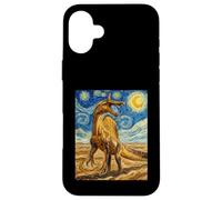 Spinosaurus Mirabilis Dinosaur Dino Van Gogh Style Case for iPhone 16 Plus