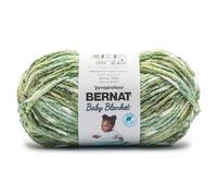 Spinrite Bernat Baby Blanket Big Ball Yarn-Leafy Greens