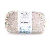 Spinrite Bernat Big Ball Sport Yarn, Solid, 12.3 Ounce, Baby Taupe, Acrylic