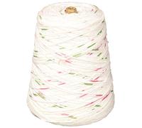 Spinrite Lily Sugar'n Cream Yarn - Cones-Holly Jolly, Ivory