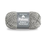 Spinrite Yarns Patons Kroy Socks, 1.75 Ounce, Grey Marl