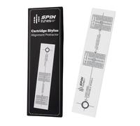 SpinTunes Turntable Phono Cartridge Stylus Alignment Protractor Tool- High Visible Tool for Vinyl Record Precision Calibration- Ensure Accurate Tracking and Sound Quality