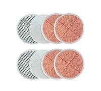 Spinwave Mop Pad,Compatible for Bissell,2039A Hard Floor Mop Cleaners,4 Hard + 2 Scrubby + 2 Soft