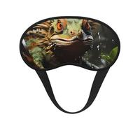 Spiny Lizards Blackout Sleep Mask,Soft Polyester, Anti-Light, Stylish,Suitable for Men and Women,for Daily Work and Outdoor Travel.
