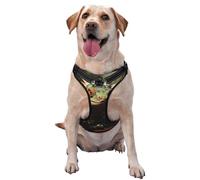 Spiny Lizards Large Printed pet Traction Vest for Pets to wear When Walking The Dog or Climbing Mountains