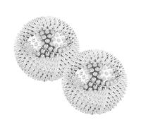 Spiny Massage Ball - Spiny Magnetic Massage Balls, Hand Exercise Balls, Bouless Dee Spiked Magnetic Acuppoint Massages, 1 Pair Round Pressure Dee Ball with Spike