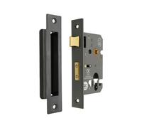 Spira Brass 2.5" Ce Euro Profile Mortice Sash Lock - Gunmetal Grey