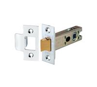 Spira Brass 3" H/d Tubular Latch Ce - Satin Chrome